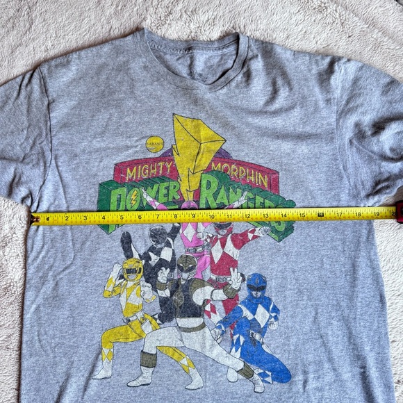 Power Rangers Graphic Gray Tee - Picture 3 of 5